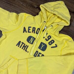 Aeropostale Hoodie Men's L Zip Up Hoodie Streetwear Mallcore Cybercore Casual